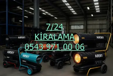 İstanbul ve Erzincan MAZOTLU ISITICI KİRALAMA