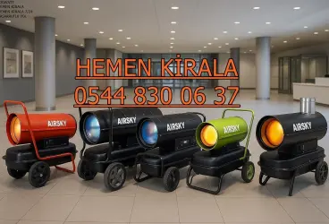 Mersin Mazotlu Isımak Elektrikli Isıtıcı Kiralama