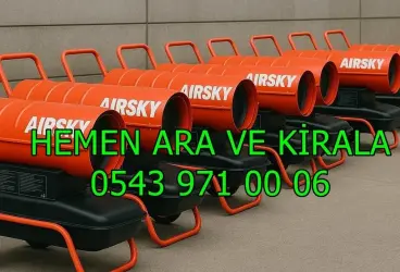 Sakarya Mazotlu Isımak Elektrikli Isıtıcı Kiralama