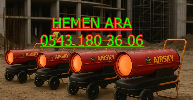 Afyonkarahisar Uşak Kütahya Isımak Mazotlu Isıtıcı Kiralama
