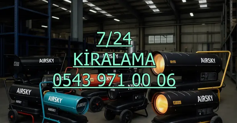 Beykoz Mazotlu Isımak Elektrikli Isıtıcı Kiralama