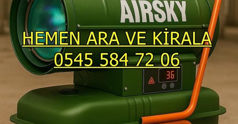 İstanbul ve Çorum MAZOTLU ISIMAK ISITICI KİRALAMA