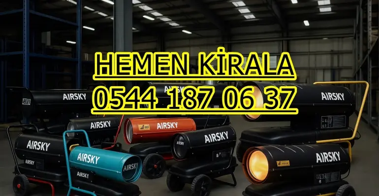 İstanbul ve Isparta MAZOTLU ISIMAK ISITICI KİRALAMA