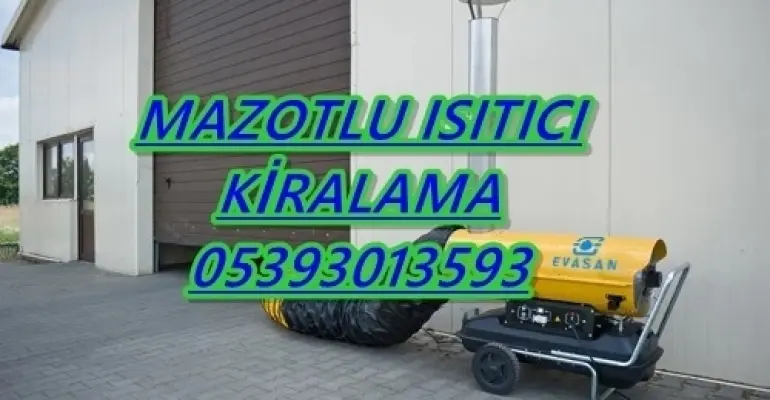 Kartal ve Maltepe Nem Kurutma Cihazı Isımak Kiralama